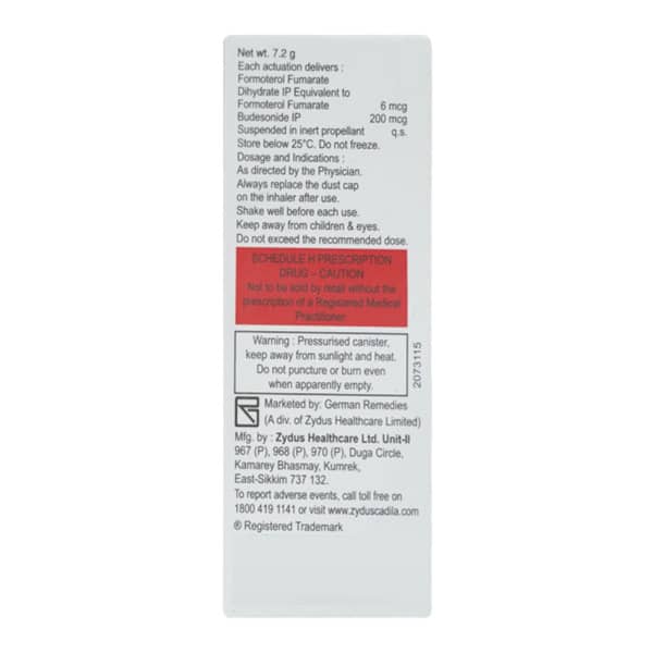 Formonide 200 Metered Dose Inhaler
