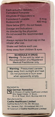 Formonide 400mcg Box Of 120md Metered Dose Inhaler