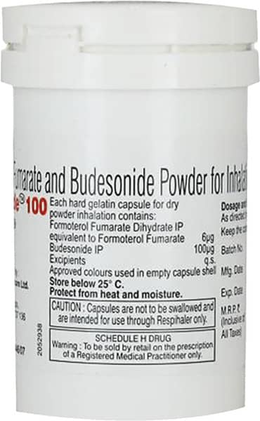 Formonide 100mcg Bottle Of 30 Respicaps