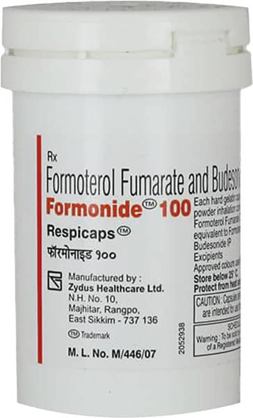 Formonide 100mcg Bottle Of 30 Respicaps