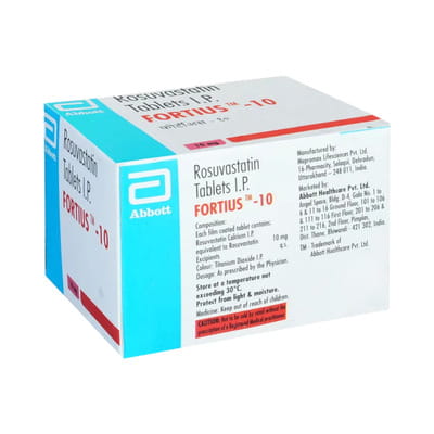Fortius 10mg Strip Of 10 Tablets
