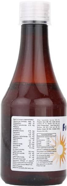 Fourts B Bottle Of 200ml Syrup