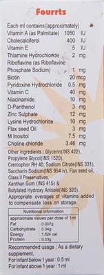 Fourts B Bottle Of 15ml Drops