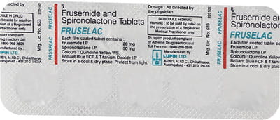 Fruselac Strip Of 10 Tablets