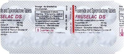 Fruselac Ds Strip Of 10 Tablets