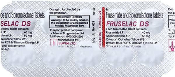Fruselac Ds Strip Of 10 Tablets