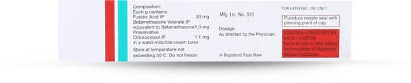 Fucibet Tube Of 15Gm Cream