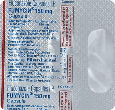 Fumycin 150mg Strip Of 1 Capsule