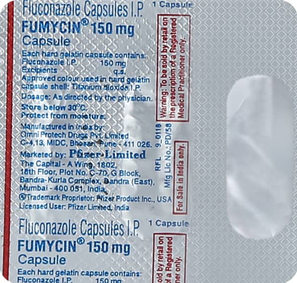 Fumycin 150mg Strip Of 1 Capsule