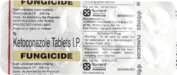 Fungicide 200mg Strip Of 10 Tablets