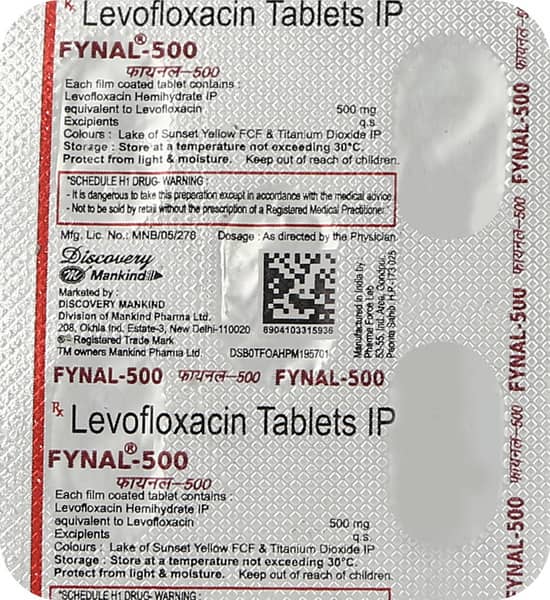 Fynal 500mg Strip Of 5 Tablets