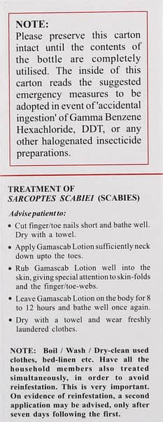 Gamascab 1% Lotion 100ml