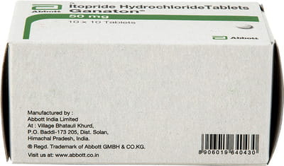 Ganaton 50mg Strip Of 10 Tablets