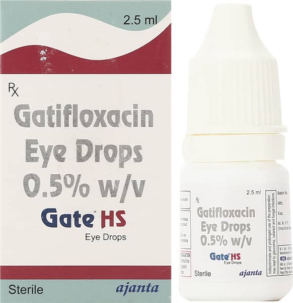 Gate Hs Bottle Of 2.5ml Eye Drops