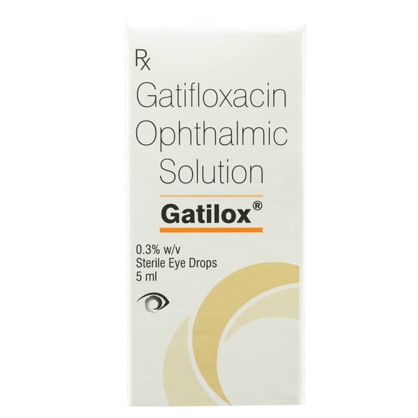 Gatilox 0.3% Bottle Of 5Ml Eye Drops