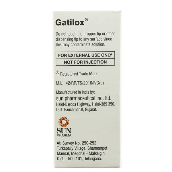 Gatilox 0.3% Bottle Of 5Ml Eye Drops