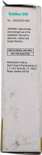 Gatilox Dm Bottle Of 10ml Eye Drops