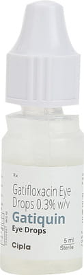 Gatiquin Bottle Of 5ml Eye Drops