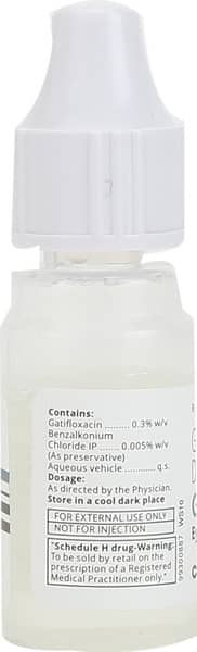 Gatiquin Bottle Of 5Ml Eye Drops