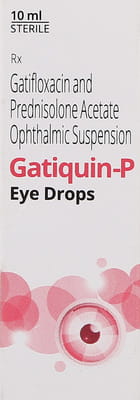 Gatiquin P Bottle Of 10ml Eye Drops
