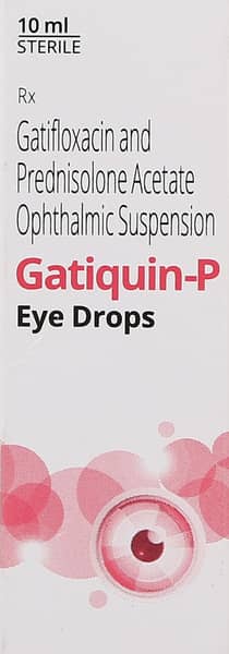 Gatiquin P Bottle Of 10ml Eye Drops