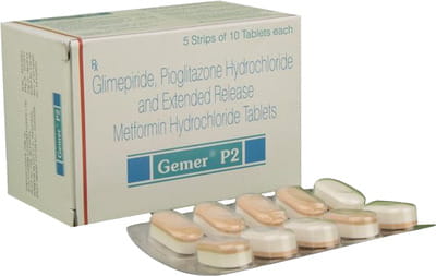 Gemer P 2mg Strip Of 10 Tablets