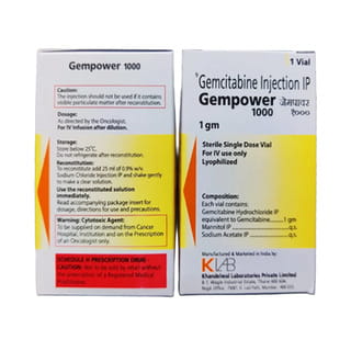 Gempower 1Gm Dry Vial Of 1 Powder For Injection