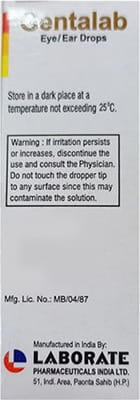 Gentalab Bottle Of 10ml Eye/Ear Drops