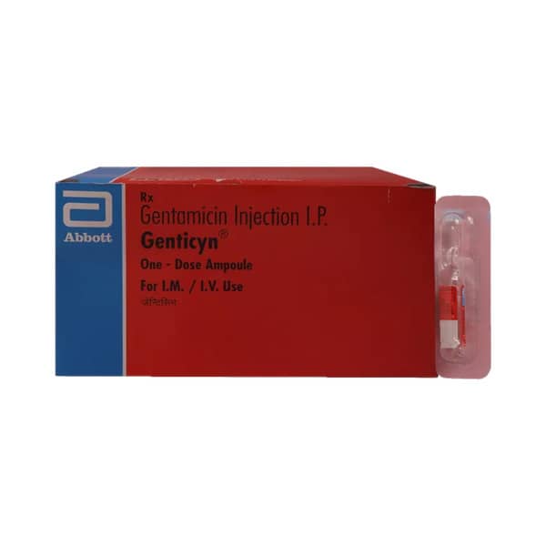 Genticyn 60Mg Ampoule Of 1.5Ml Injection