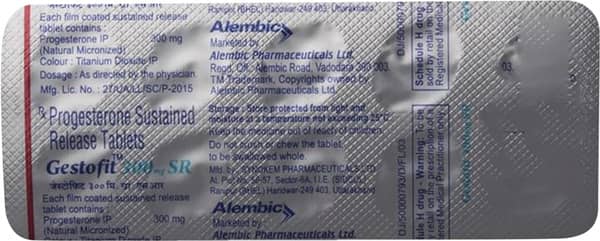 Gestofit Sr 300mg Strip Of 10 Tablets