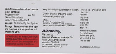 Gestofit Sr 200mg Strip Of 10 Tablets