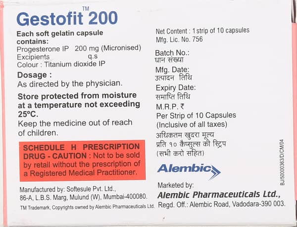 Gestofit 200 Capsule