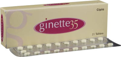 Ginette 35mg Strip Of 21 Tablets