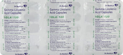 Gla 120mg Strip Of 30 Capsules