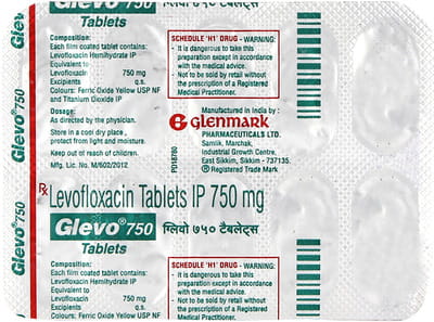 Glevo 750mg Strip Of 10 Tablets