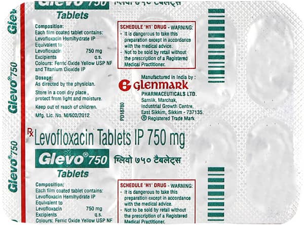 Glevo 750mg Strip Of 10 Tablets