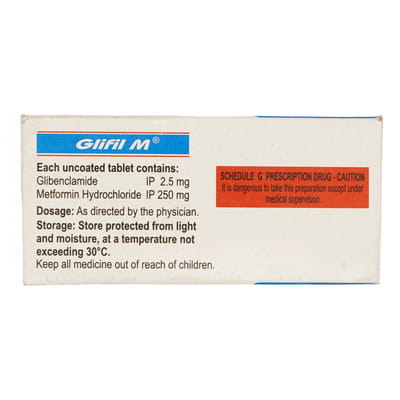 Glifil M Strip Of 10 Tablets