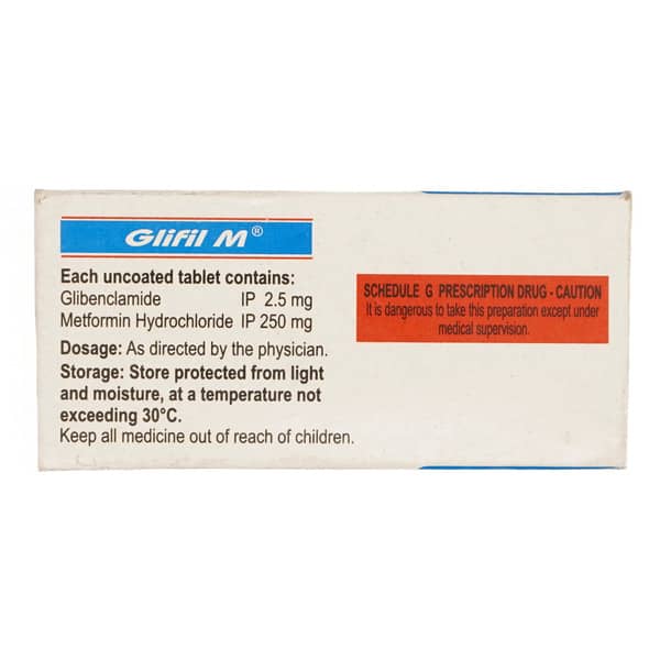 Glifil M Strip Of 10 Tablets