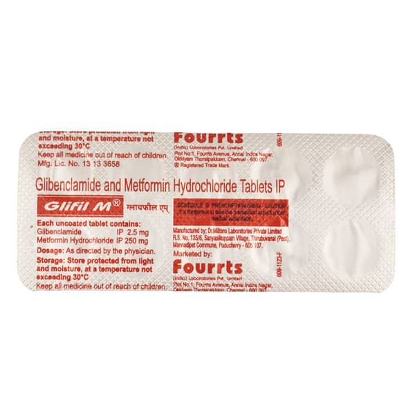 Glifil M Strip Of 10 Tablets