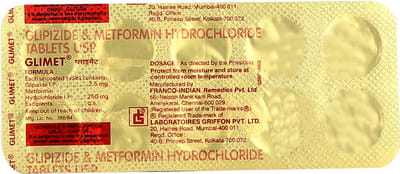 Glimet Strip Of 10 Tablets