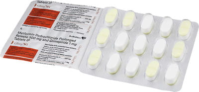 Glimy M1 Strip Of 15 Tablets