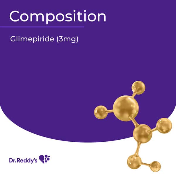 Glimy 3Mg Strip Of 10 Tablets