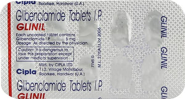 Glinil 5Mg Tablet