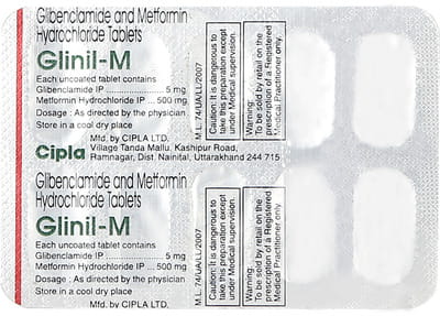 Glinil M Strip Of 10 Tablets