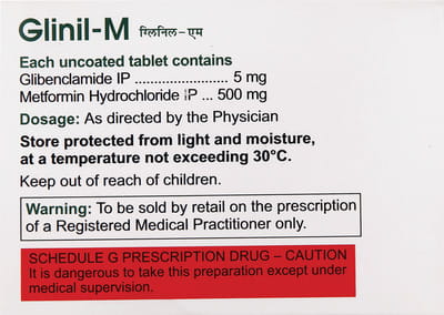 Glinil M Strip Of 10 Tablets