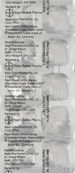 ग्लुकोबे 25एमजी की स्ट्रिप 10 टैबलेट्स