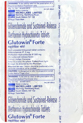 Glutowin Forte Strip Of 10 Tablets