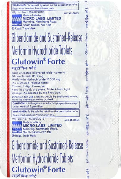 Glutowin Forte Strip Of 10 Tablets