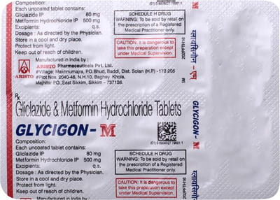 Glycigon M Strip Of 10 Tablets