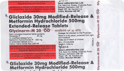 Glycinorm M Od 30mg Strip Of 10 Tablets